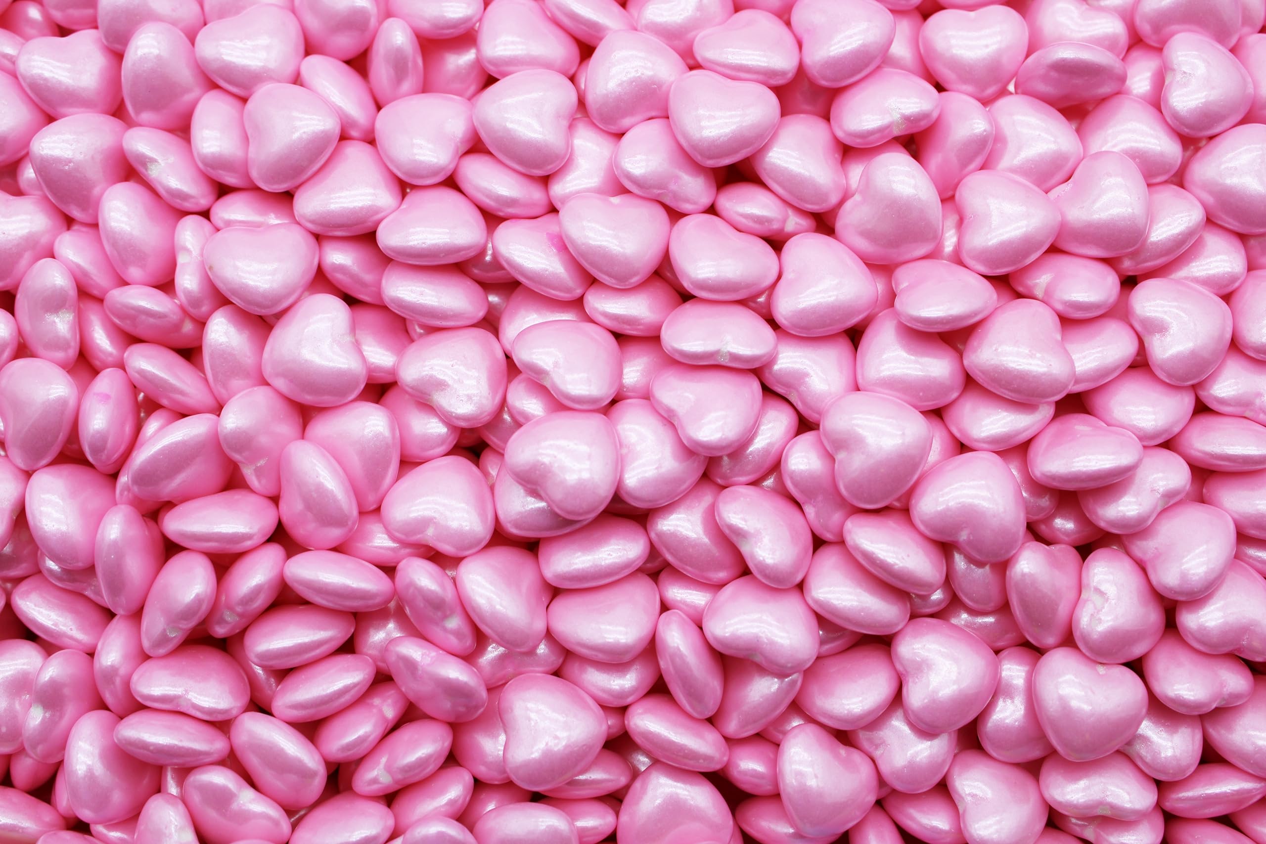 Amazon.com : Pink Heart Shaped Candy 1 Pound Bulk Bag-For Bridal